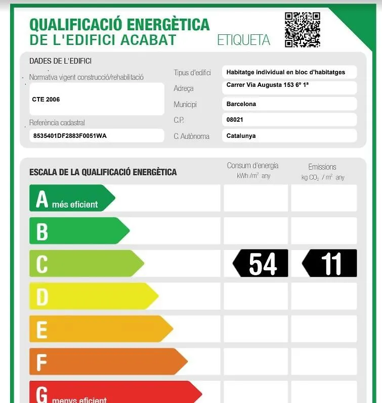 Apartamento Via Augusta 153 Barcellona 0*,  Spagna
